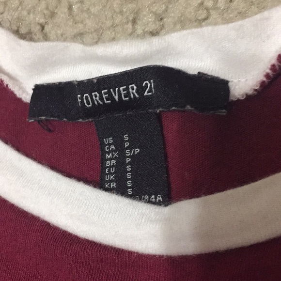 Maroon t-shirt dress - Picture 2 of 5